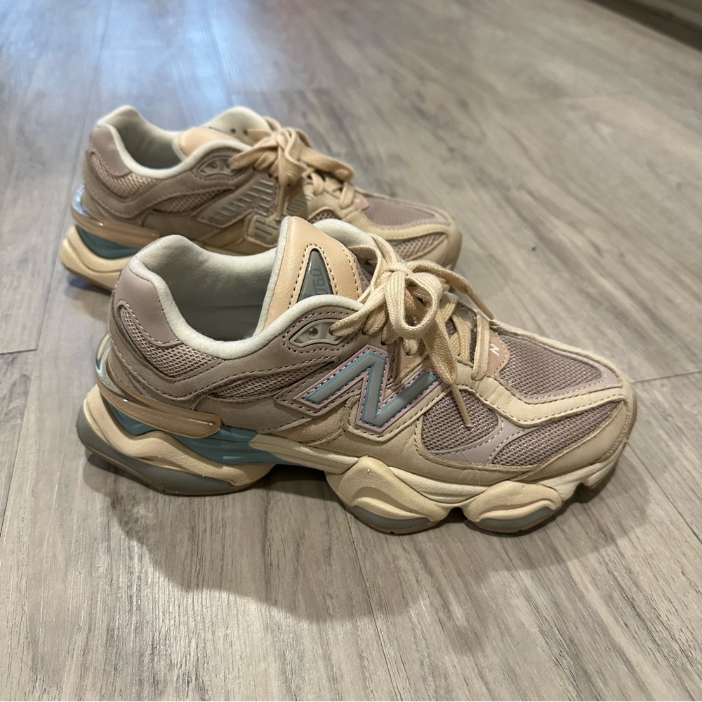 New balance 9060 ivory cream pink sand